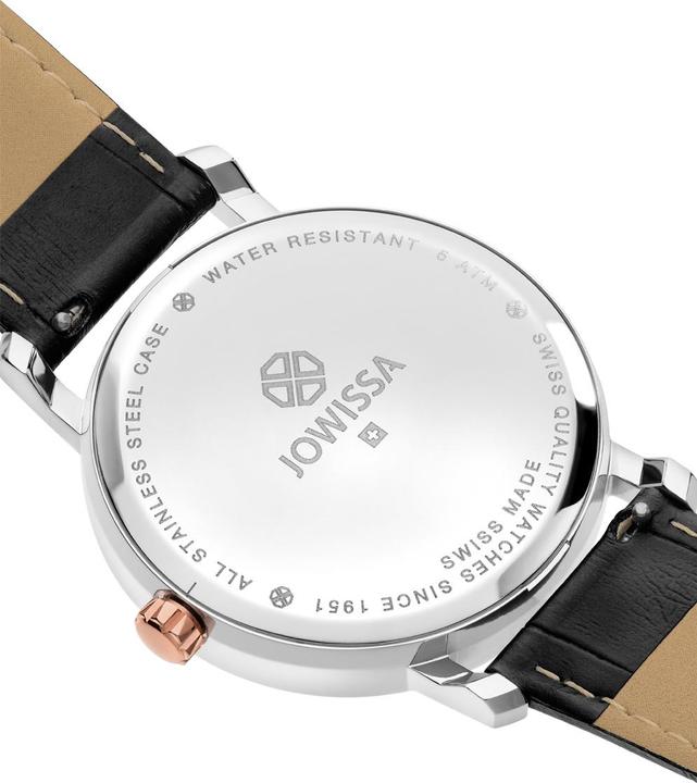 Actual product image Jowissa J4.540.L Magno Men's Watch 40mm 5ATM (Analogue wristwatch, Swiss made, 40 mm)