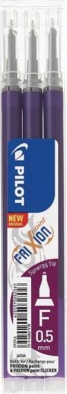 Actual product image Pilot FriXion Refill Point Set Set of 3 (Refill, Violet, 0.25 mm)
