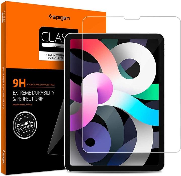 Produktbild Spigen tempered glass Glas.TR Slim for iPad Air 4 2020 / 5 2022 (1 Stück, iPad Air 2022 (5. Gen))