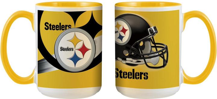 Produktbild The Memory Company Pittsburgh Steelers 3D Inner Color Mug (445 ml, 1 x)
