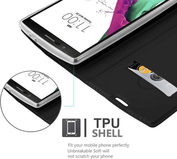 Produktbild Cadorabo Book Classy Style Cover (LG G4, Motorola Moto G4 Plus)