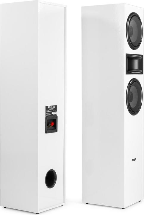 Produktbild Fenton Standlautsprecher Paar SHF700W Weiss, Detailfarbe: Weiss (1 Paar, 200 W)