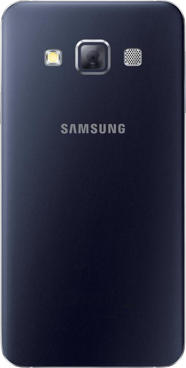 Actual product image Samsung SM-A300 Galaxy A3 (16 GB, Midnight Black, 4.50", Dual SIM, 8 Mpx, 4G)