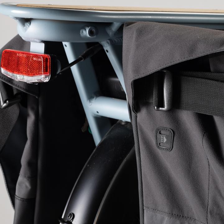 Produktbild Decathlon Doppel-Fahrradtasche Longtail (100 l, Gepäckträgertasche)
