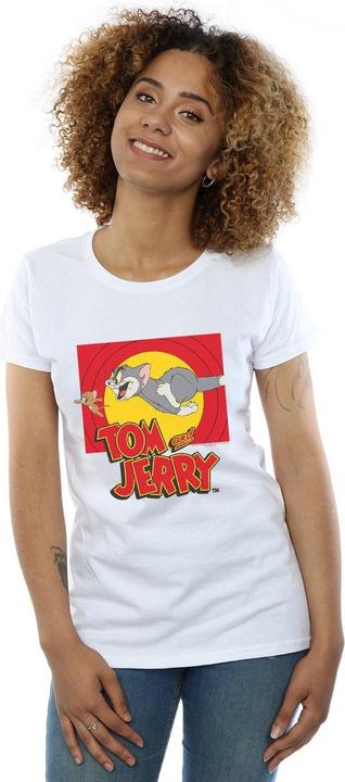 Image du produit Tom & Jerry - T-shirt CHASE SCENE - Femme (XL)