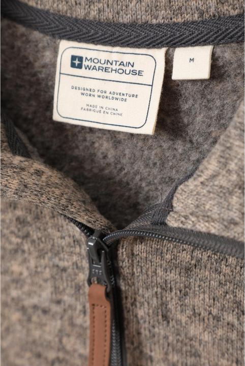 Immagine prodotto Mountain Warehouse Idris II Felpa in Pile Mezza Cerniera Uomo (XS)