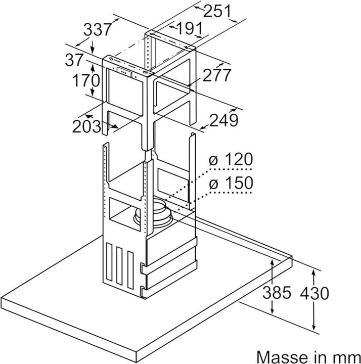 Image du produit Siemens LF91BUV50 (Hotte îlot)