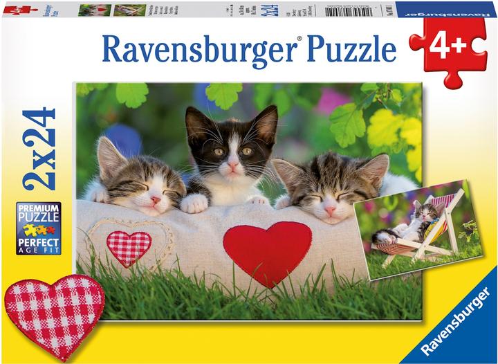 Actual product image Ravensburger Sleepy kittens (24 pieces)