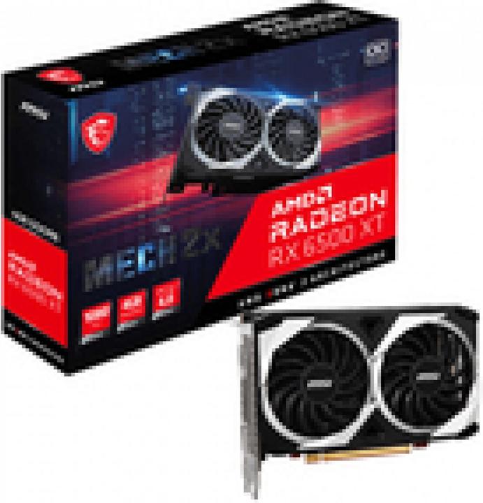 Image du produit MSI Radeon RX 6500 XT Mech 2X 4G OC (4 Go)