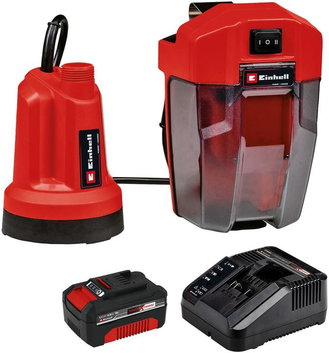 Actual product image Einhell Battery Clear Water Pump GE-SP 18 LL Li (1x4.0Ah) (Garden pump)