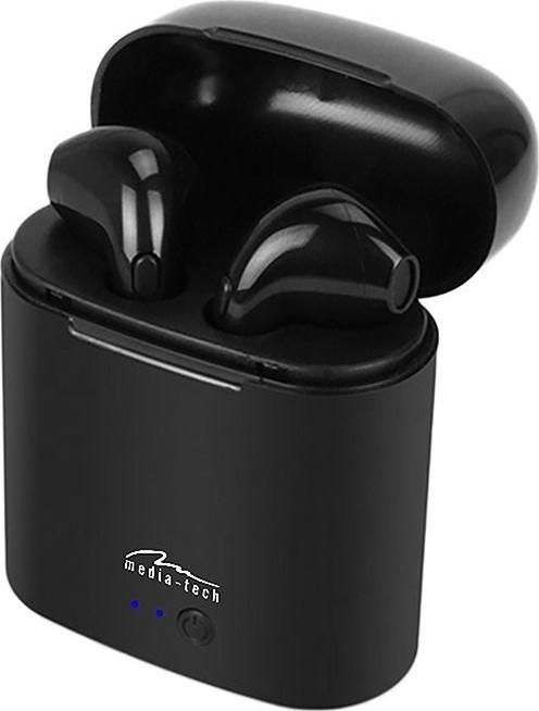 Produktbild Media-Tech MT3589K R-Phones TWS black (1.50 h, Kabellos)