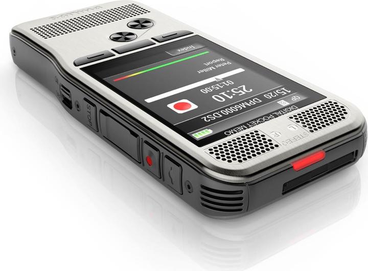 Actual product image Philips DPM6700 Pocket Memo Dictation and Transcription Set (32 GB)