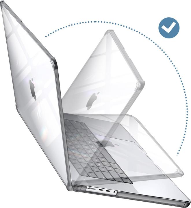 Actual product image Supcase Case UNICORN BEETLE CLEAR MACBOOK PRO 14 2021 Black (14.20", Apple)