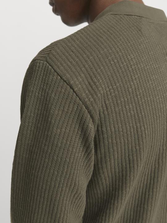 Actual product image Jack & Jones Jorwinter Ottoman Split Neck Styd Aw24 (S)
