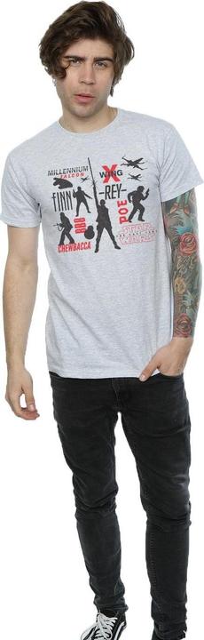 Produktbild Star Wars The Last Jedi Rebellion Silhouettes TShirt (XL)