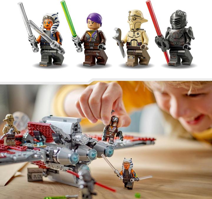 Immagine prodotto LEGO Ahsoka Tanos T-6 Jedi Shuttle (75362, LEGO Star Wars)