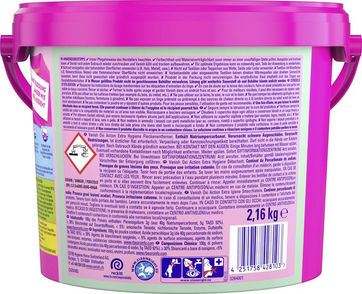 Actual product image Vanish Oxi Action (75 Washing cycles, Powder)
