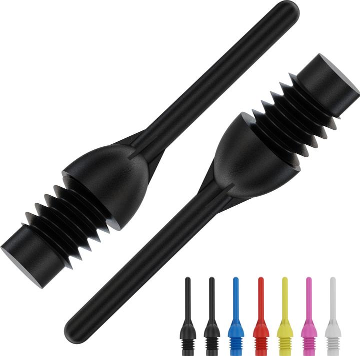 Actual product image Bull's Ball Point Soft Tips 6mm(2BA)& 8mm(1/4BSF)