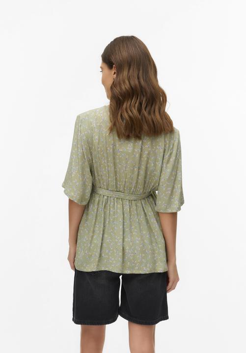 Actual product image Mamalicious Normal geschnitten V-Ausschnitt Weite Ärmel Top Bluse (XXL)
