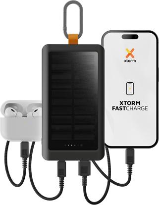 Actual product image Xtorm 15W, 1x USB-C, 1x USB-A Solar Power Bank (10000 mAh, 15 W, 37 Wh)