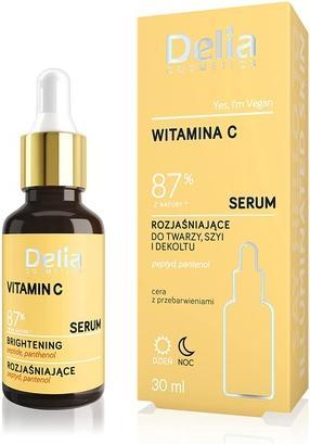 Delia Cosmetics Gesicht, Hals und Dekolleté Aufhellendes Serum 30ml - Vitamin C Serum (30 ml)