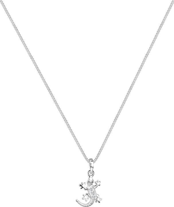 Actual product image Elli Necklace Lizard Crystals Sterling 925 Silver (Glass crystal, 925 sterling silver, 45 cm)