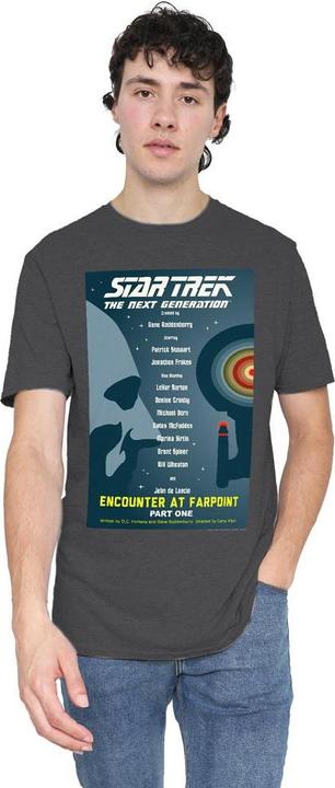 Actual product image Unisex Adult The Next Generation Season 1 Episode 1 T-Shirt (L)