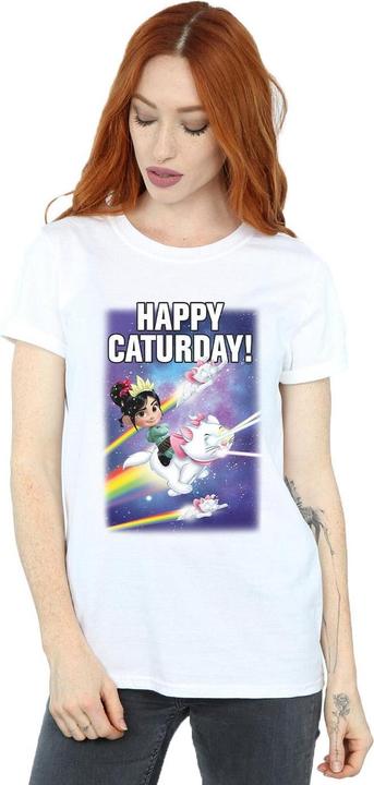 Image du produit Disney - T-shirt WRECK IT RALPH HAPPY CATURDAY - Femme (L)