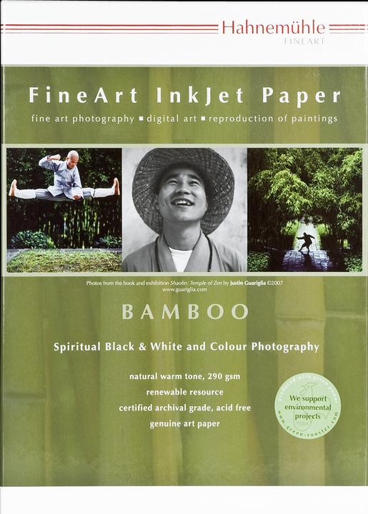 Produktbild Hahnemühle Bamboo A 3+ 290 g, 25 Blatt, natural white (290 g/m², A3+, 25 x)