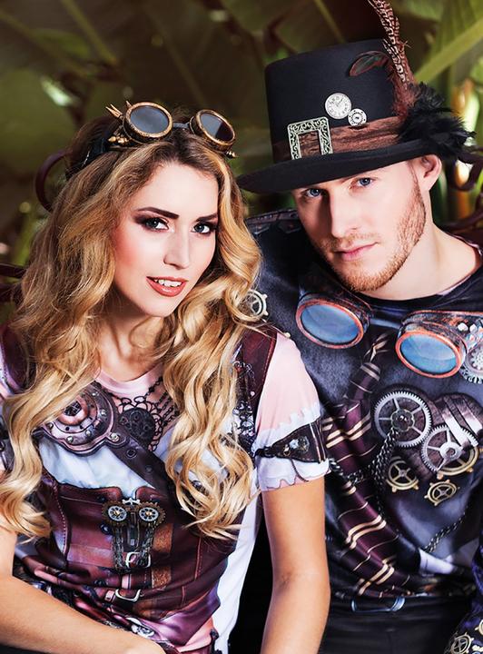 Actual product image Boland Steampunk glasses cyberpunk
