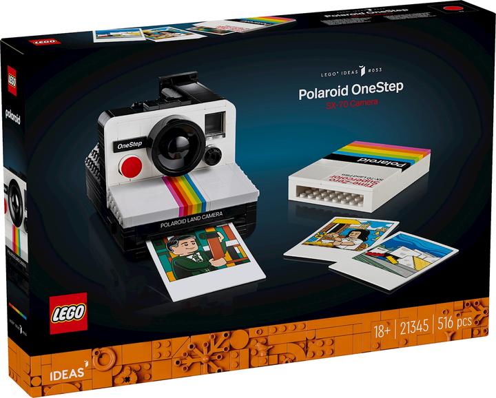 Image du produit LEGO Appareil photo instantané Polaroid OneStep SX-70 (21345, LEGO Ideas)