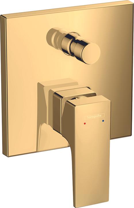 Produktbild hansgrohe HG Fertigmontageset METROPOL f UP Wannenm m Sich-kom polished gold
