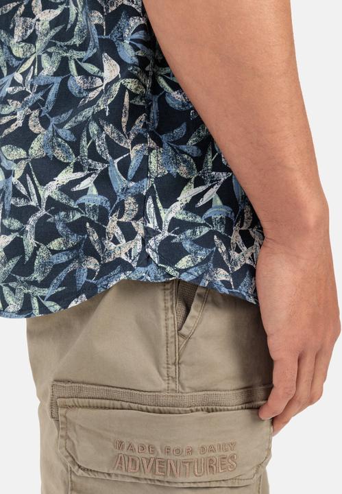 Produktbild Camel Active Kurzarmhemd mit Allover-Print (L)