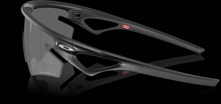 Actual product image Oakley Sphaera Slash (PRIZM BLACK POLARISED, Mat Black, Prizm Black Polarized, Matte Black Ink)
