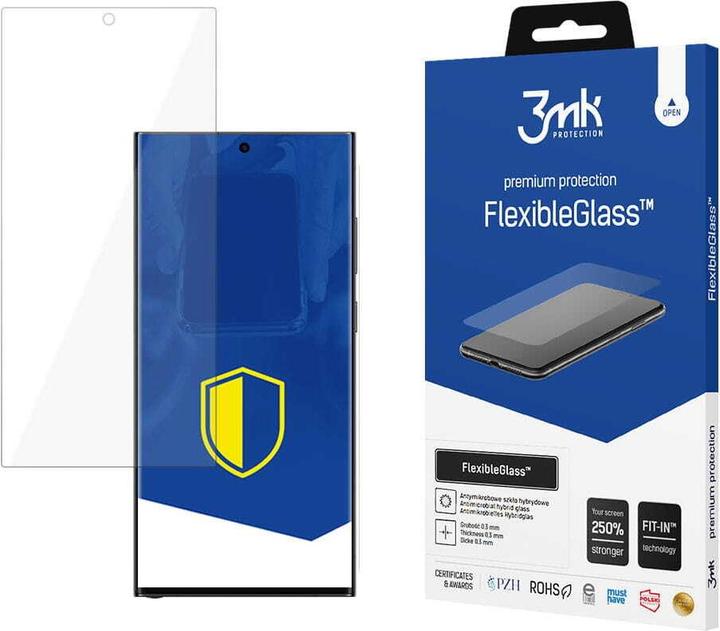 Produktbild 3MK FlexibleGlass™ Hybridglas für Samsung Galaxy S24 Ultra (1 Stück, Samsung Galaxy S21)