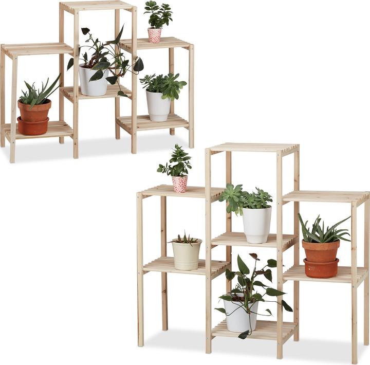 Image du produit Relaxdays Étagère escalier à plantes