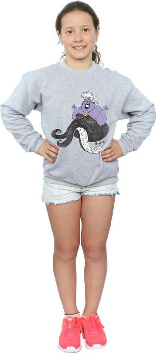 Actual product image Disney Girls The Little Mermaid Classic Ursula Sweatshirt (116)