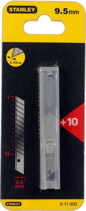 Image du produit Stanley Lames sécables 111300 (9 mm, 100x) (Lame de rechange)