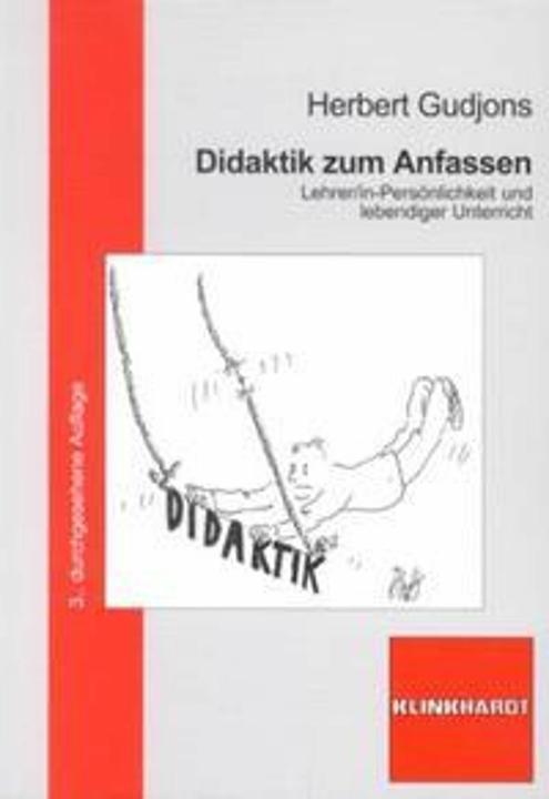 Actual product image Didaktik zum Anfassen (German, Herbert Gudjons, 2003)