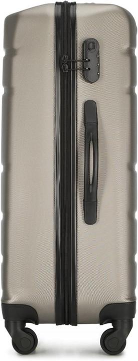 Actual product image Wittchen Globe Line Modern, Champagne (98 l, Hand luggage (up to 50 litres), M (50 - 90l), L (90 - 115l))