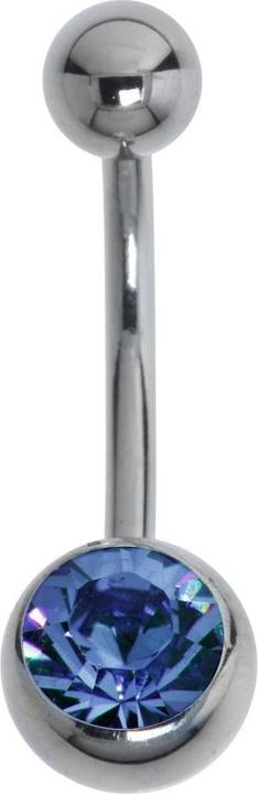 Produktbild Bijouteria Bauchpiercing (Titan, Kristall)