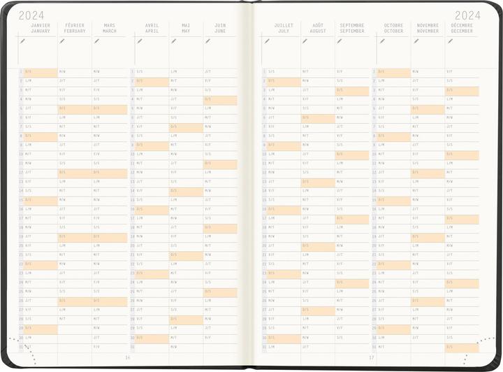 Actual product image Rhodia Webplanner 2024 (10 x 15 cm)