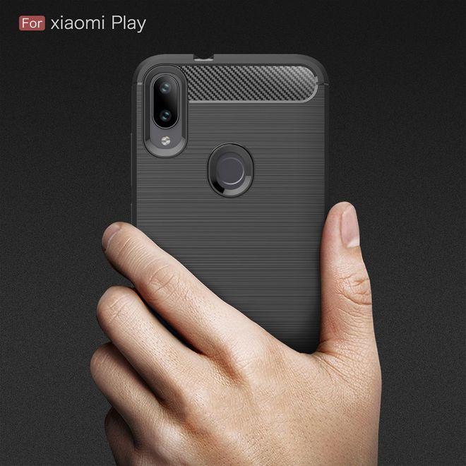 Immagine prodotto MU Style Serie Softcase in fibra di carbonio TPU (Mi Play)