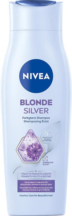 NIVEA Blond Silver Shampoo Fl 250 ml (250 ml, Flüssiges Shampoo)