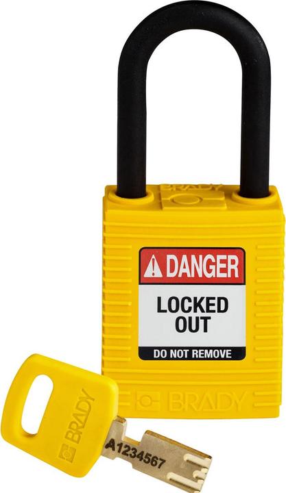 Immagine prodotto Brady Lucchetti di sicurezza in nylon SafeKey