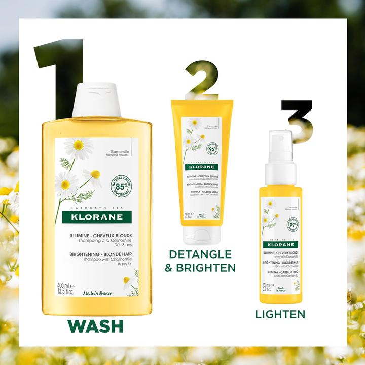 Image du produit Klorane Camomille bio shampooing (400 ml, Shampoing liquide)