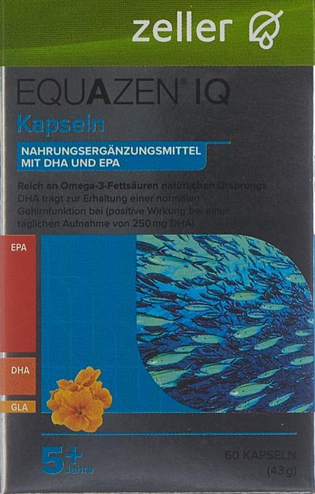 Produktbild Equazen IQ Kapsel (60 Stück, Kapseln, 70 g)