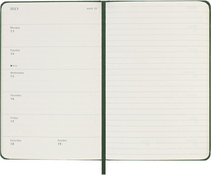 Produktbild Moleskine WONK 2026 PK HC My.Grün (9 x 14 cm, Englisch)