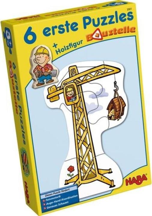Produktbild Haba Erste Puzzles - Baustelle (18 Teile)