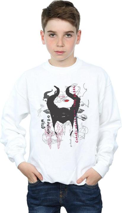 Immagine prodotto Disney Maleficent Mistress Of Evil Growing Wild Horns Collage Felpa Ragazzi (116)